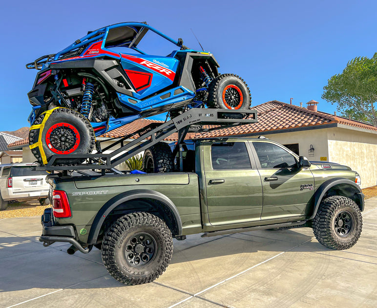 #1 UTV SXS Truck Racks | Free 12' Wide Ramps – Tow Smart Trailers