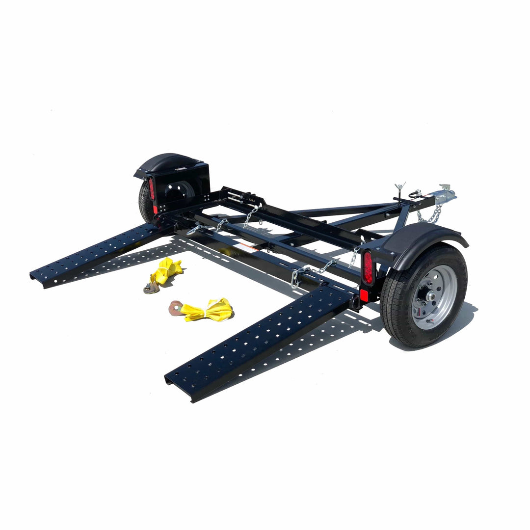 Stand Up Car Tow Dolly - First and Original Stand up tow dolly Powder coated not cheaply Galvanized