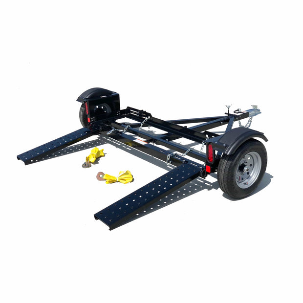 Stand Up Car Tow Dolly - First and Original Stand up tow dolly Powder coated not cheaply Galvanized