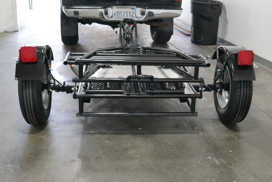 Stand Store Or Roll Alpha Sport Motorcycle Trailer