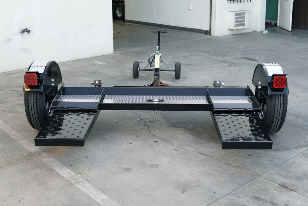 Premier Black & Chrome Tow Dolly