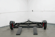 TOW DOLLY STANDS UP FOR STORAGE, SIMILAR TO ACME CAR TOW DOLLY