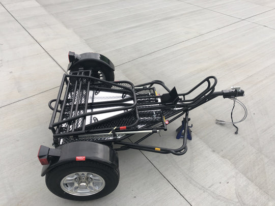 Stand Store Or Roll Alpha Sport Motorcycle Trailer