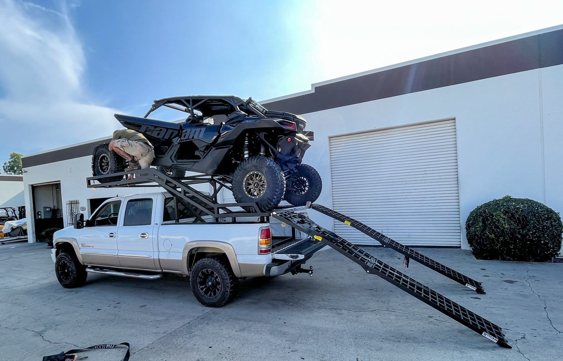 #1 UTV SXS Truck Racks | Free 12' Wide Ramps – Tow Smart Trailers