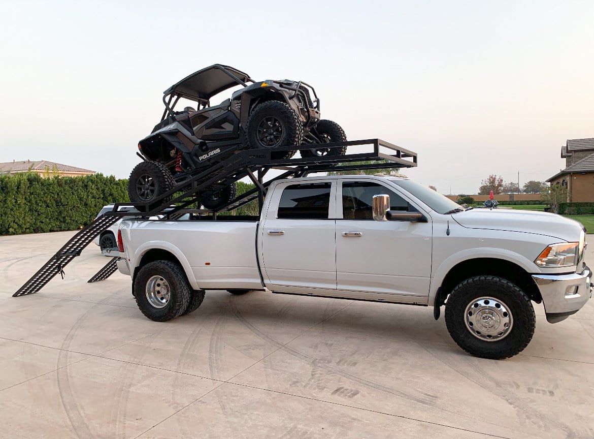 Utv Rack Trailer #1 UTV SXS Truck Racks | Free 12' Wide Ramps – Tow Smart Trailers