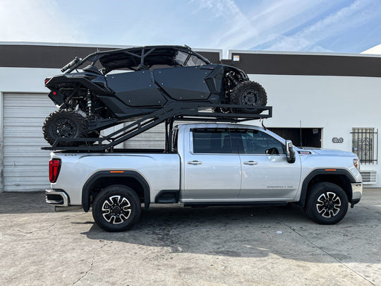 utv truck rack deck with tow smart racks 