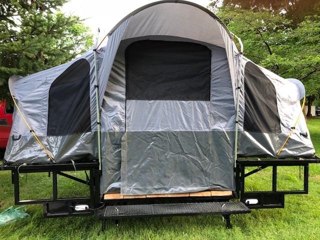 tent for trailer Camping Utility Tent Trailer Combo – Tow Smart Trailers