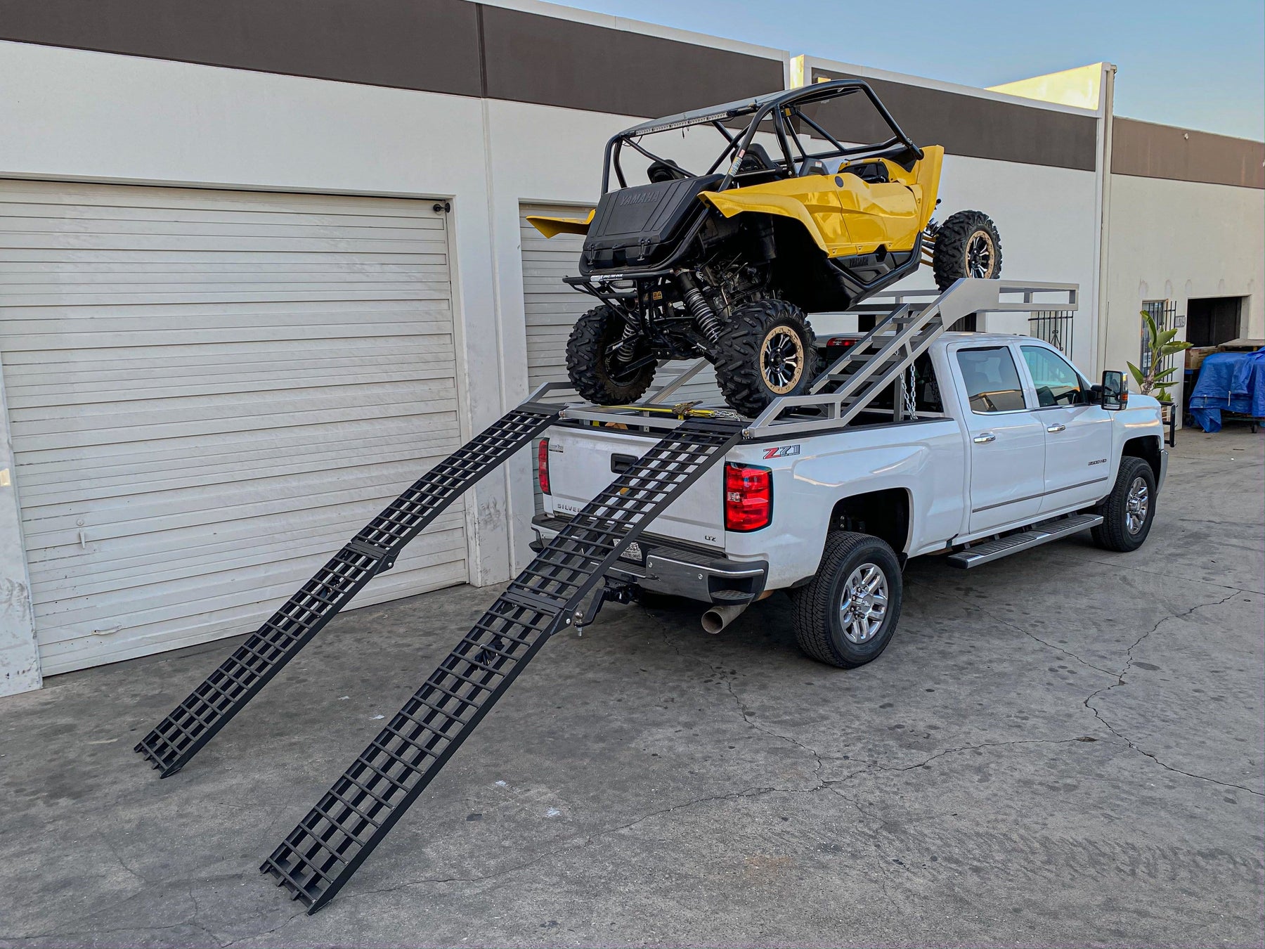 #1 UTV SXS Truck Racks | Free 12' Wide Ramps – Tow Smart Trailers