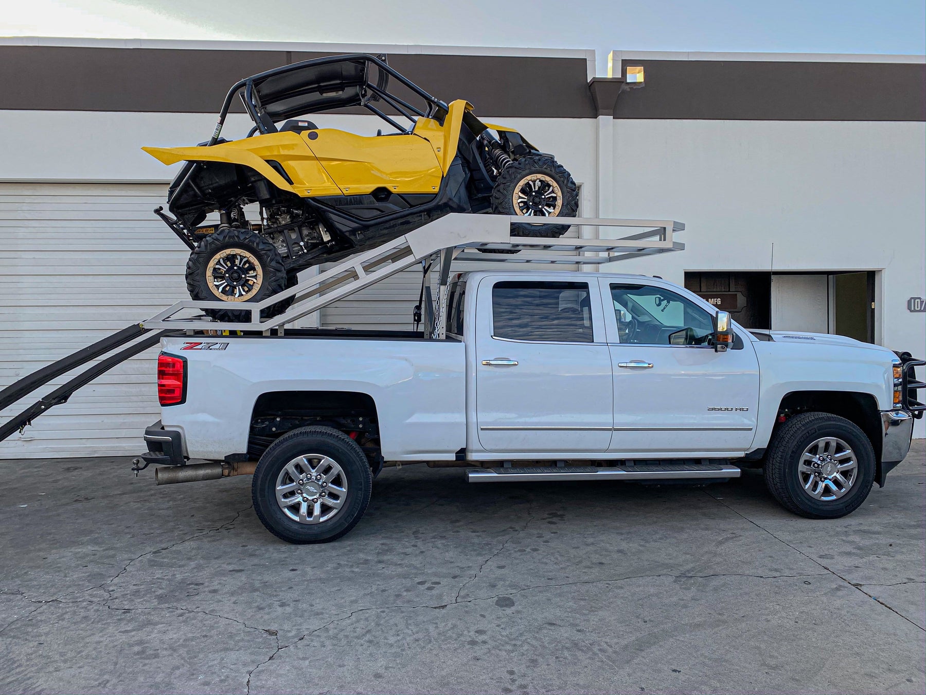 #1 UTV SXS Truck Racks | Free 12' Wide Ramps – Tow Smart Trailers