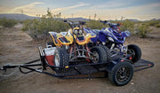 Folding Atv trailer stand out from others, Get up to one year warranty, 