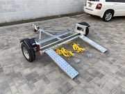 Galvanized Stand Up Car Tow Dolly