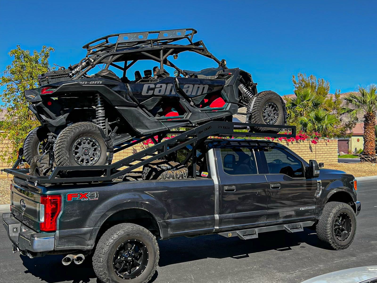 Utv Rack Trailer UTV Deck for 2/4 Seat SXS or UTV – Tow Smart Trailers