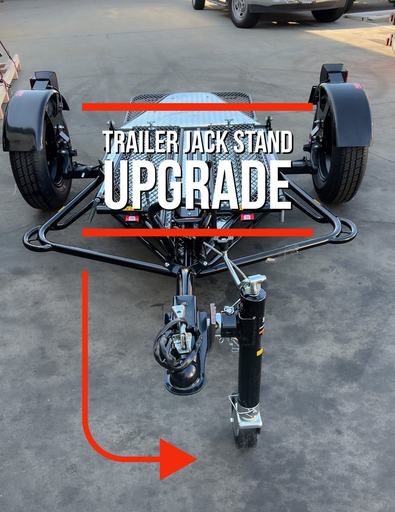 Motorcycle Trailer Quick Connect Jack Stand – Tow Smart Trailers