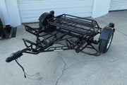 Dirt bike trailer, Folds for storage, Works with any dirt bikes, This is not a kendon stand up trailer.