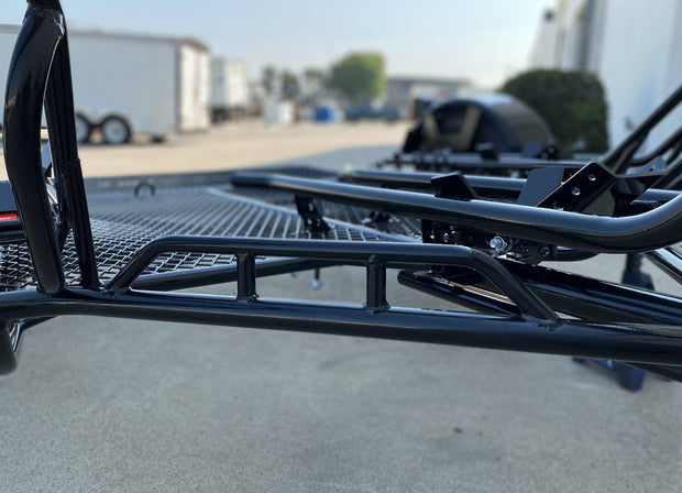 Big tex utility trailer Haul up to three motorcycles  tie down points 