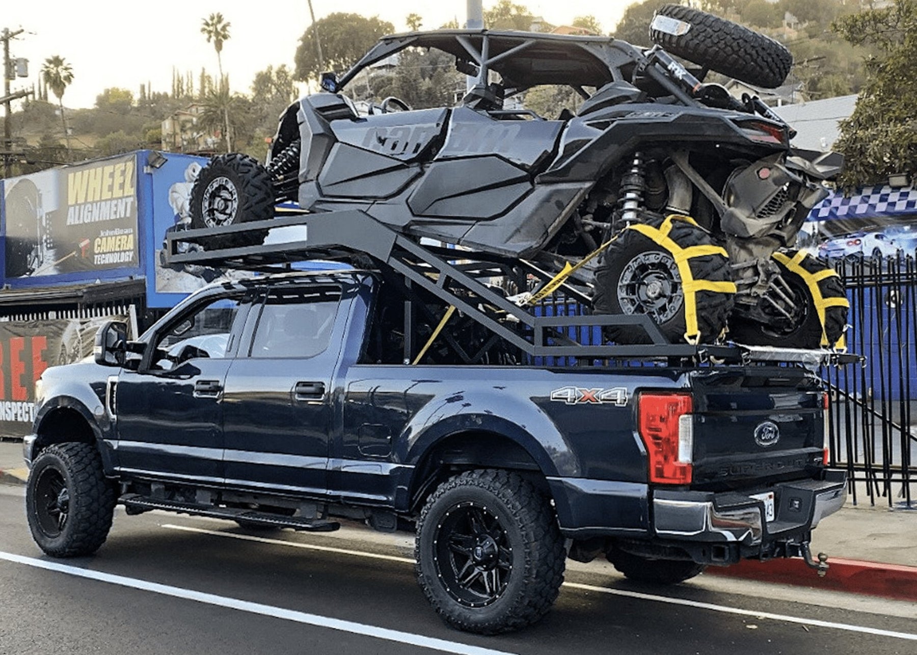 Utv Rack Trailer #1 UTV SXS Truck Racks | Free 12' Wide Ramps – Tow Smart Trailers