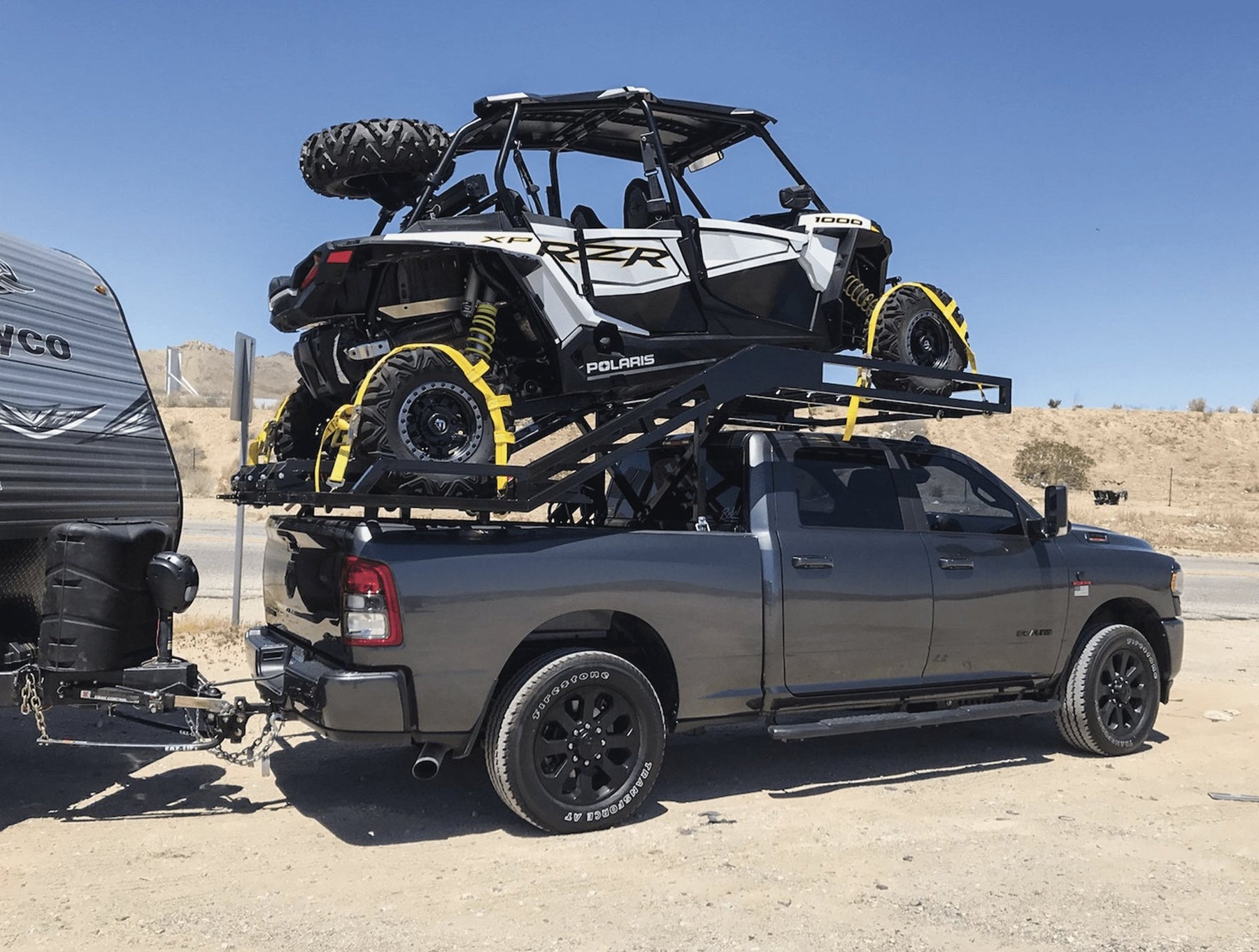 #1 UTV SXS Truck Racks | Free 12' Wide Ramps – Tow Smart Trailers