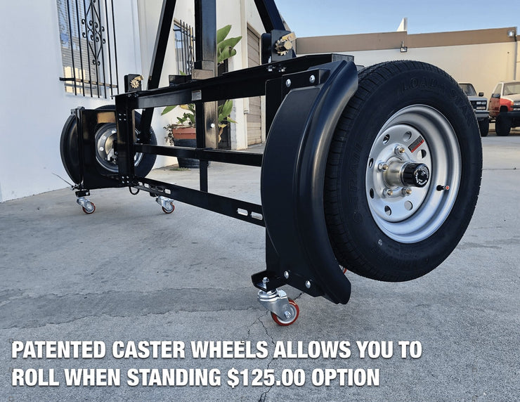 STAND UP EZ HAUL WITH CASTER WHEELS 