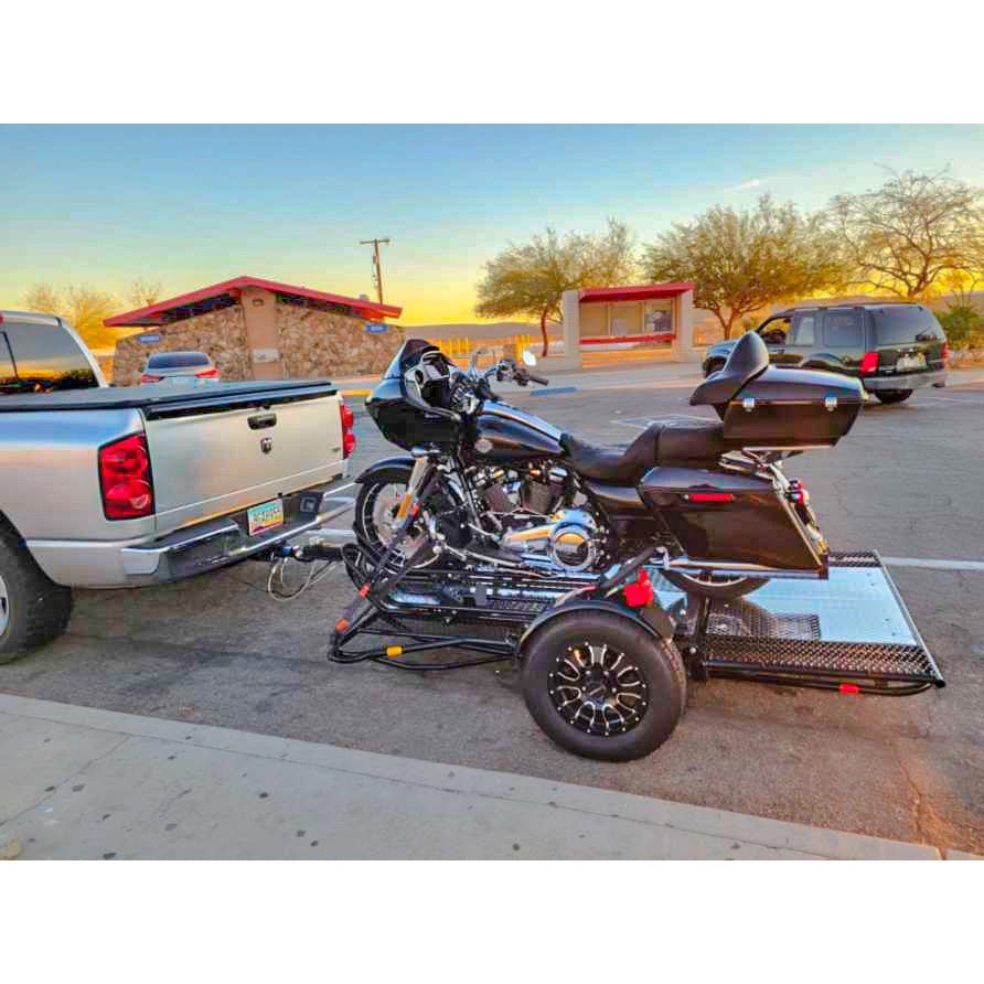 3 bike motorcycle trailer fashion for