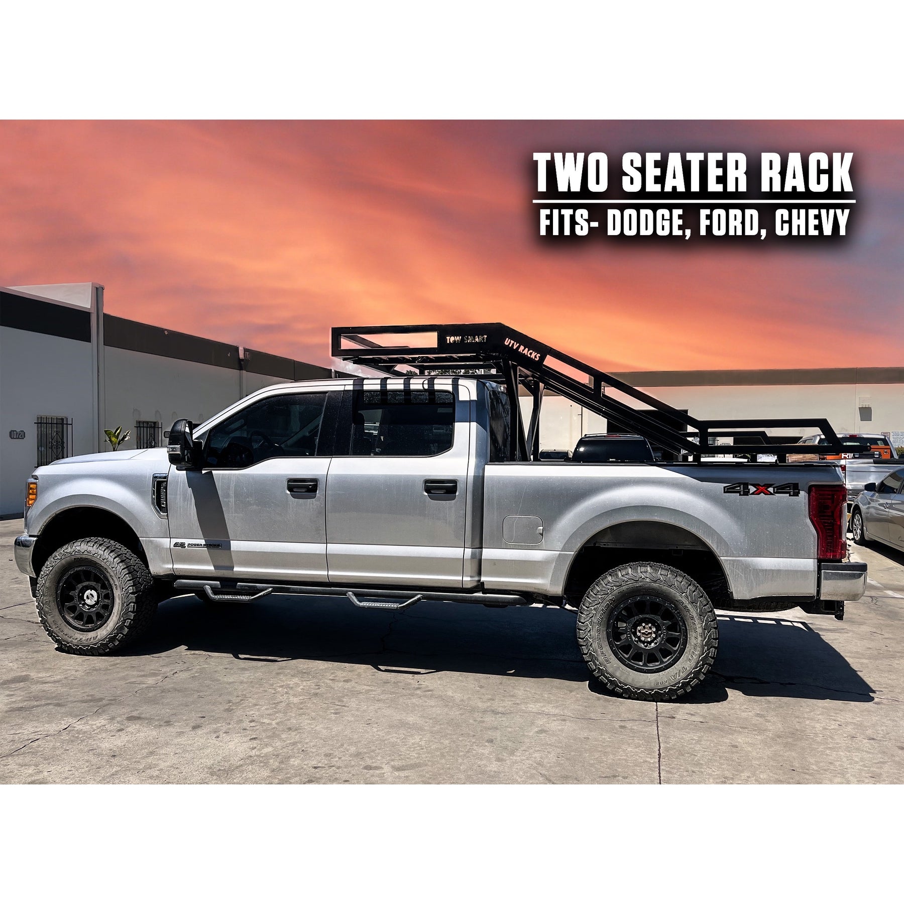 #1 UTV SXS Truck Racks | Free 12' Wide Ramps – Tow Smart Trailers