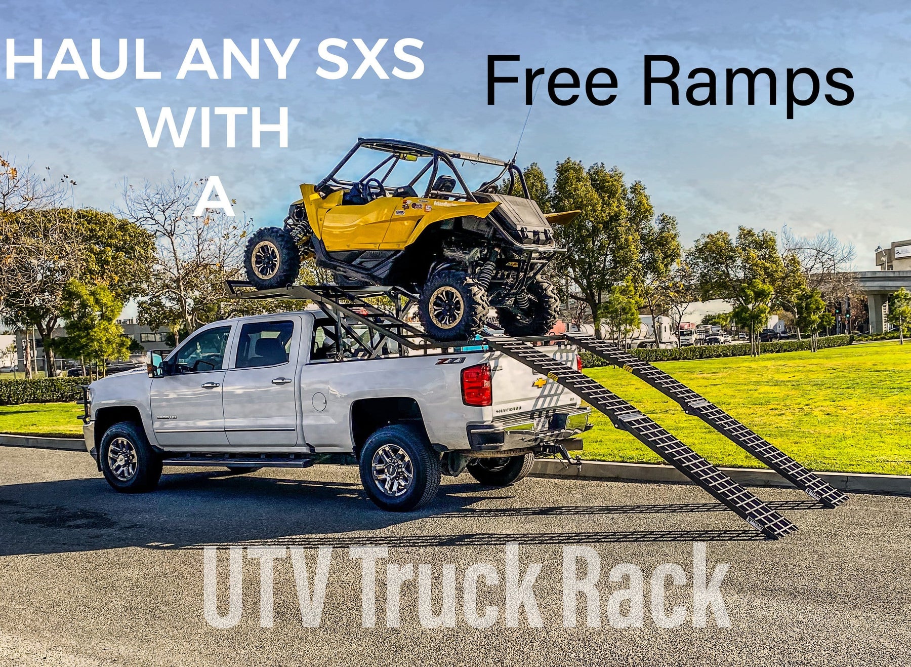 Ultimate Ranch Rig Sxs #1 UTV SXS Truck Racks | Free 12' Wide Ramps – Tow Smart Trailers