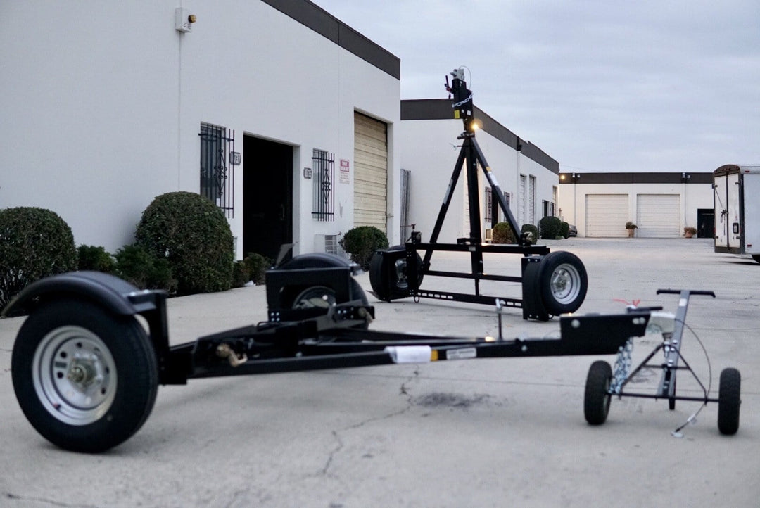 Stand Up Tow Dolly With Surge Disc Brakes